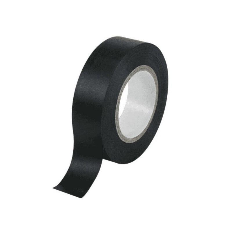 10 x C NASTRO ISOLANTE PVC 25MTX25MM NERO