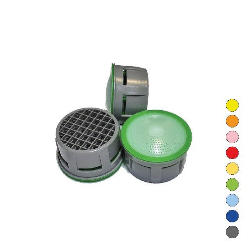 10 x CARTUCCIA PER AERATORE CLASSIC Misura: 8,0 l/min - Blu - R.A. 66%