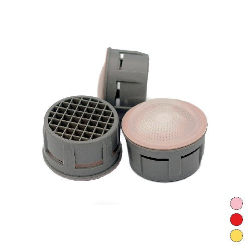 10 x CARTUCCIA PER AERATORE CONSTANT Misura: 3,0 l/min - Rosa - R.A.87%