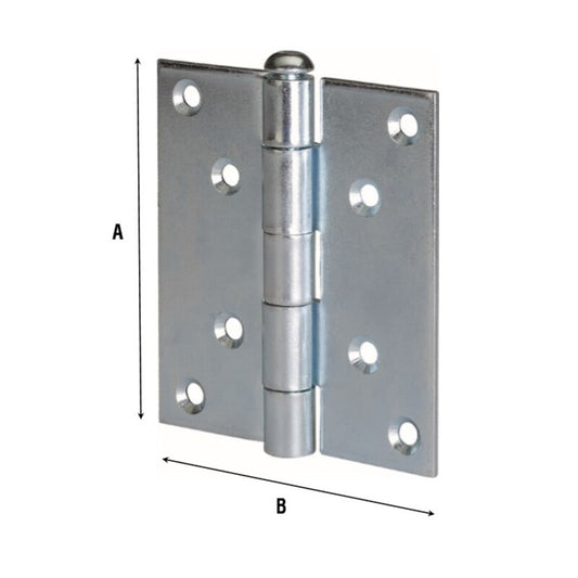 10 x CERNIERA PERNO SFIL ALDEGHI 5030 ACC ZIN PESAN 89X89