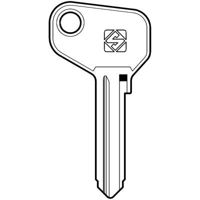 10 x CHIAVE AUTO ALFA ROMEO AUTOBIANCHI FAB2 SILCA