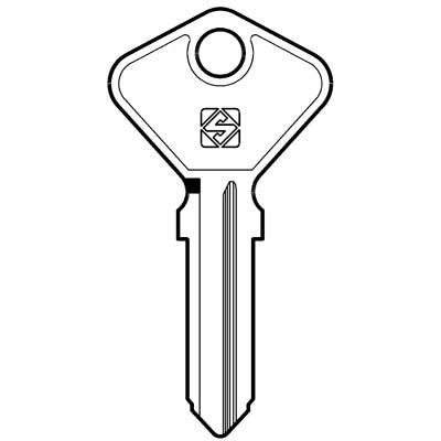 10 x CHIAVE AUTO SAFE GIOBERT AF4B SILCA