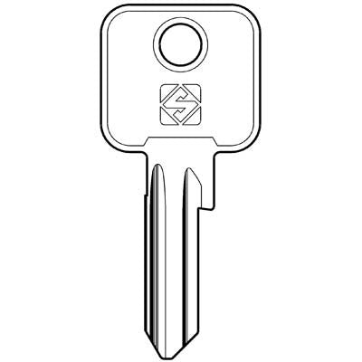 10 x CHIAVE PIATTA CISA CS47 SILCA