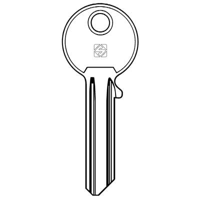 10 x CHIAVE PIATTA CISA CS501 SILCA