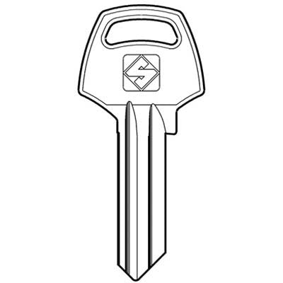 10 x CHIAVE PIATTA CORBIN CB1 SILCA