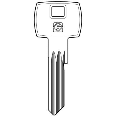10 x CHIAVE PIATTA CORBIN CB90R SILCA