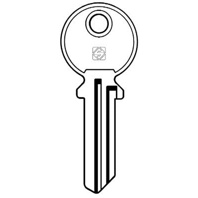 10 x CHIAVE PIATTA GLOBE GL13R SILCA