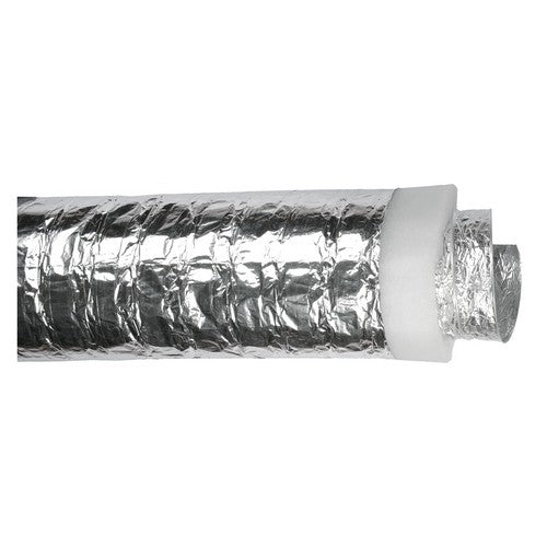 10 x CONDOTTO FLESSIBILE IN AL/PET/AL CON RIVESTIMENTO TERMOISOLANTE Misura: 102