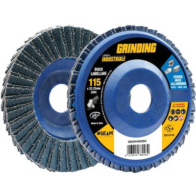10 x DISCO LAMELLE RADIALI ZIRCONIO INDUSTRIAL GRINDING