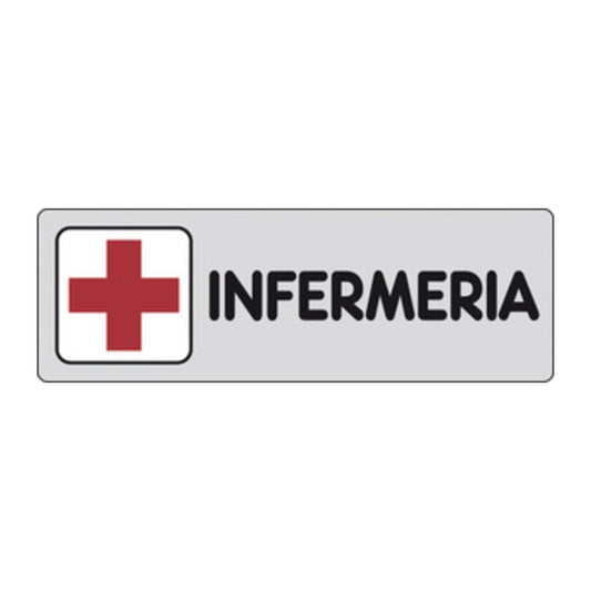10 x ETICHETTA ADESIVA 150X50 INFERMERIA