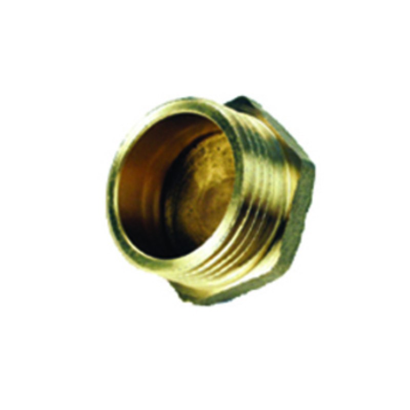 10 x IDRAULICA-TAPPO MASCHIO 292 OTTONE GIAL D  1