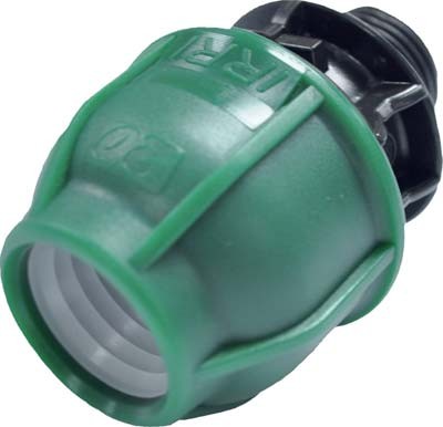 10 x MANICOTTO A COMPRESSIONE FILETTO MASCHIO PN10