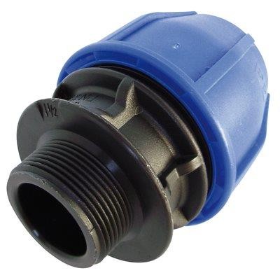 10 x MANICOTTO A COMPRESSIONE FILETTO MASCHIO PN16