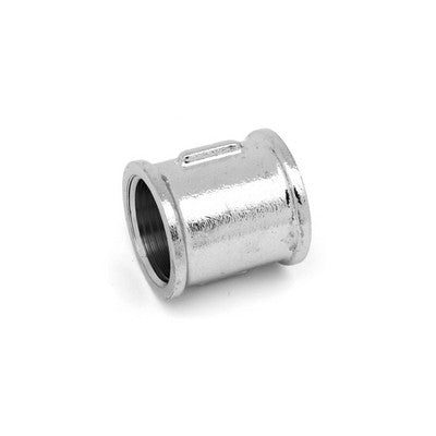 10 x MANICOTTO DIRITTO FF IN OTTONE CROMO IBP Misura: 3/4"