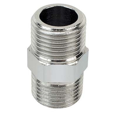 10 x NIPPLO OTTONE CROMATO 280 GEBO