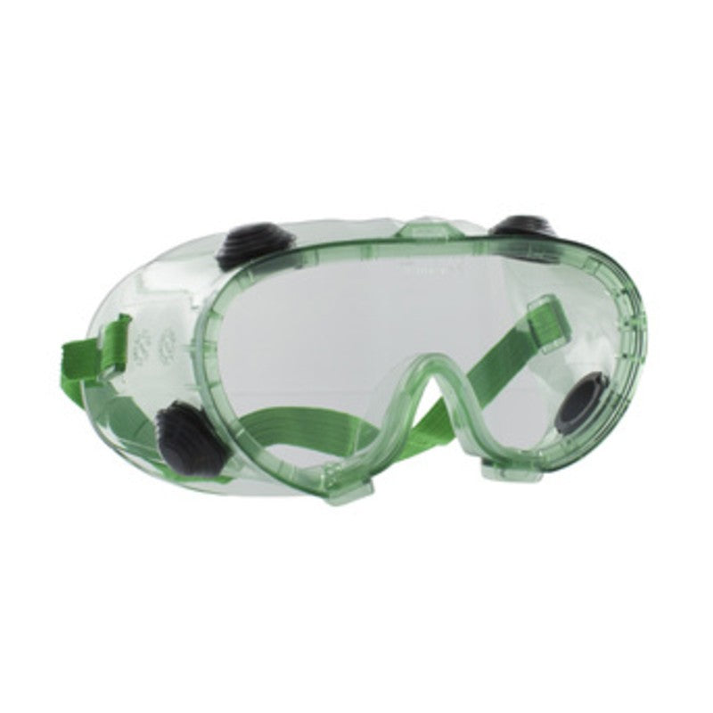 10 x OCCHIALI DI PROTEZIONE PVC POLICARB C/AERAZIONE