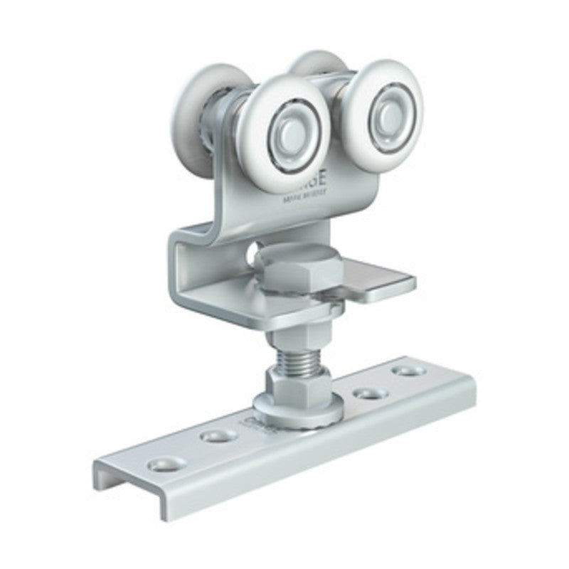 10 x OMGE 1223 CARRELLO A 4 RUOTE D 24 MM PORT 35 KG*