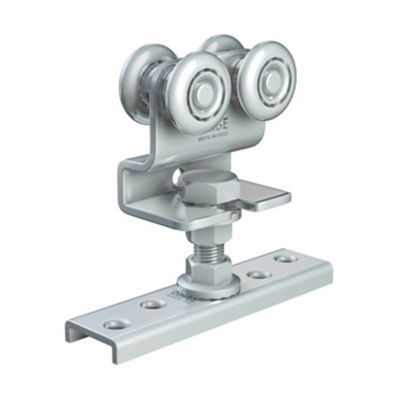 10 x OMGE   23 CARRELLO A 4 RUOTE D 24 MM PORT 45 KG*