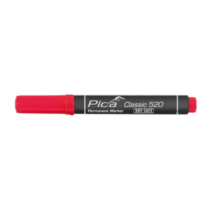 10 x PENNARELLO PICA CLASSIC PUNTA TONDA ROSSO