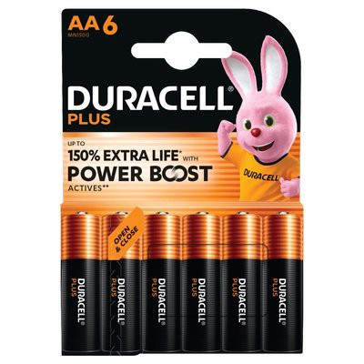 10 x PILA STILO AA PLUS POWER BOOST DURACELL