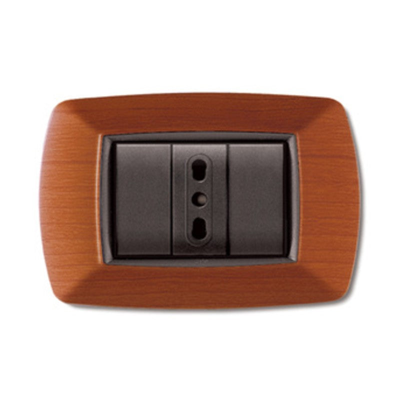 10 x PLACCA LIFE LIVING PLAST LEGNO CHIARO 3P
