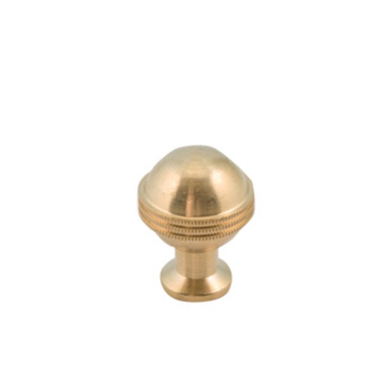 10 x POMOLO A PALLA D 25 MM OTTONE FIL  8MA