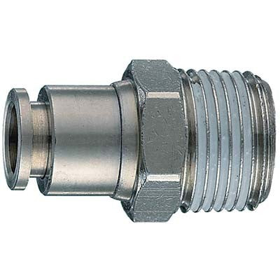 10 x RACCORDO DRITTO AUTO FILETTO MASCHIO AC 50/A ANI