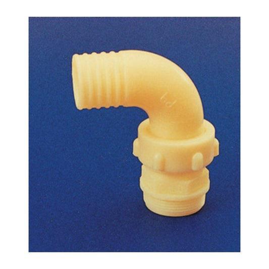 10 x RACCORDO NYLON CURVO 3 PZ 2046 D 30 MM X 11/4*