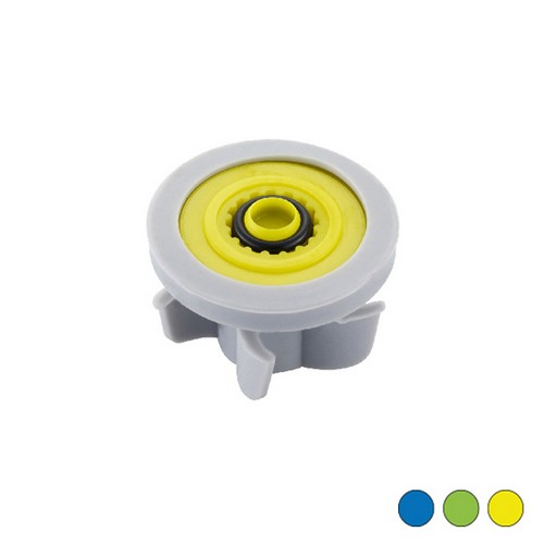 10 x REGOLATORE DI FLUSSO PCW-02 Misura: 1/2" - 5 l/min. - Giallo