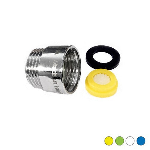 10 x RIDUTTORE DI PORTATA 1/2 MF Misura: 10,0 l/min - Blu - R.A. 58%