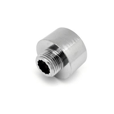 10 x RIDUZIONE FM IN OTTONE CROMO IBP Misura: 1/2 x 1/4