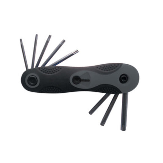 10 x SERIE  8 CHIAVI TORX T9-T40 CROMO VANADIO