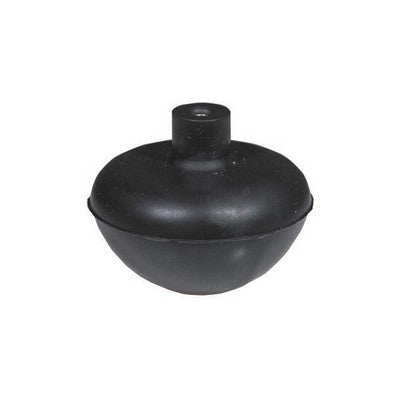10 x SFERA IN GOMMA CON NOTTOLINO IN OTTONE INCORPORATO Misura: Diam. Est. mm. 64,5