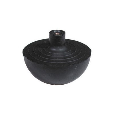 10 x SFERA IN GOMMA CON NOTTOLINO IN OTTONE INCORPORATO Misura: Diam. Est. mm. 69,5