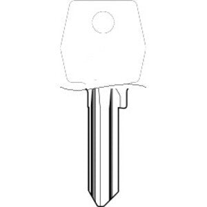 10 x SILCA AGB1RDZ CHIAVE PROFILO SILKY OTTONE
