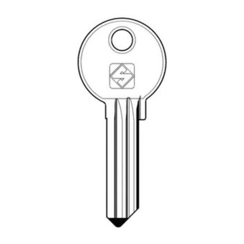 10 x SILCA CB6R CHIAVE PROFILO ACCIAIO