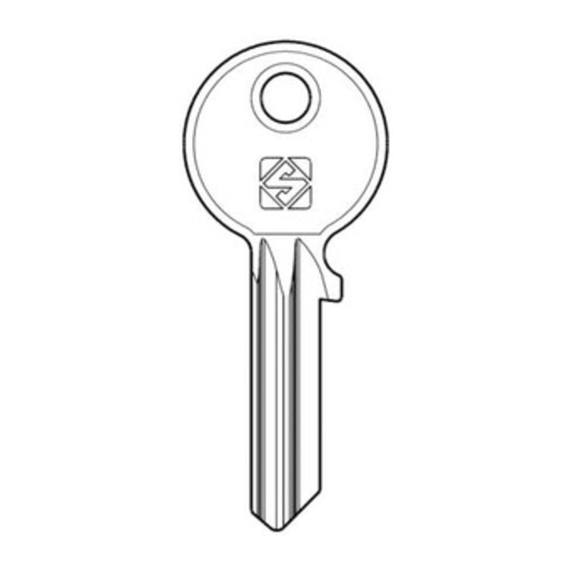 10 x SILCA CB85 CHIAVE PROFILO ACCIAIO