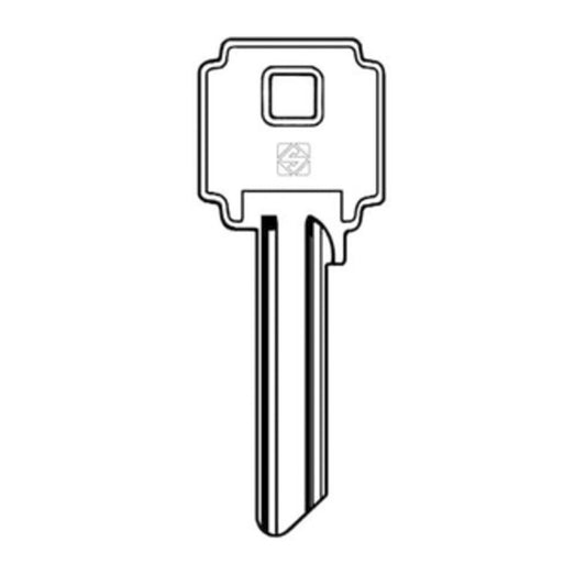 10 x SILCA CIL1 CHIAVE PROFILO OTTONE