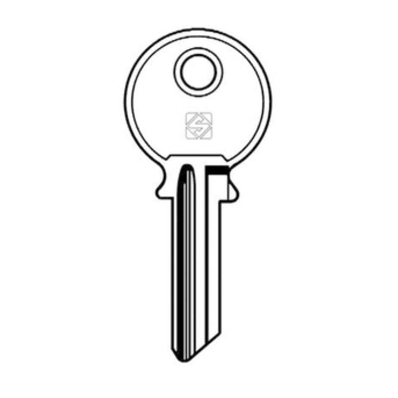 10 x SILCA FF14 CHIAVE PROFILO OTTONE