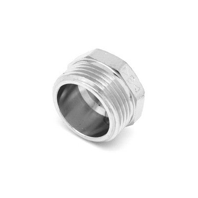 10 x TAPPO MASCHIO IN OTTONE CROMO IBP Misura: 3/4"