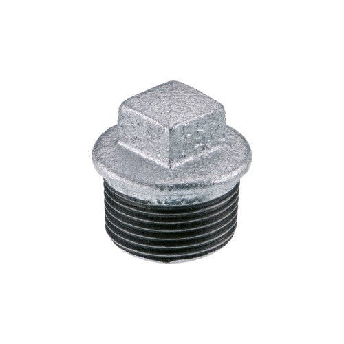10 x TAPPO MASCHIO ZINCATO Misura: 1"