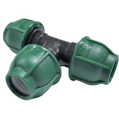 10 x TEE A COMPRESSIONE PN10
