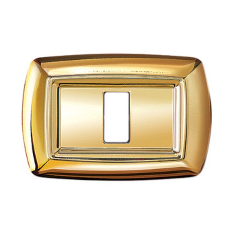 10 x TONDO PLACCA MAGIC PLAST 1P ORO