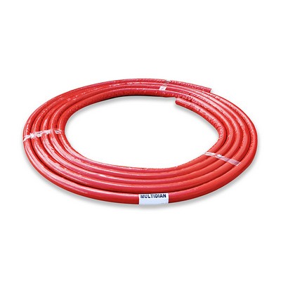 10 x TUBO MULTI-DIAN SISTEMA MULTISTRATO COIBENTATO ROSSO ROTOLO 10 MT Misura: 20 x 2