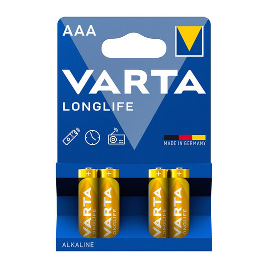 10 x VARTA BATT LONGLIFE ALCALINA MINISTILO BL 4 PZ *