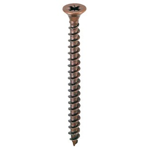 10 x VITE TRUCIOLARE TSP PZ 2,5X 10MM BRONZATA