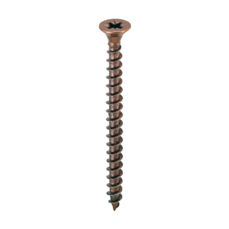 10 x VITE TRUCIOLARE TSP PZ 2,5X 20MM BRONZATA