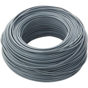 100 x CAVO ELETTRICO UNIPOL FS17 SEZ 1,5 MM GRIGIO
