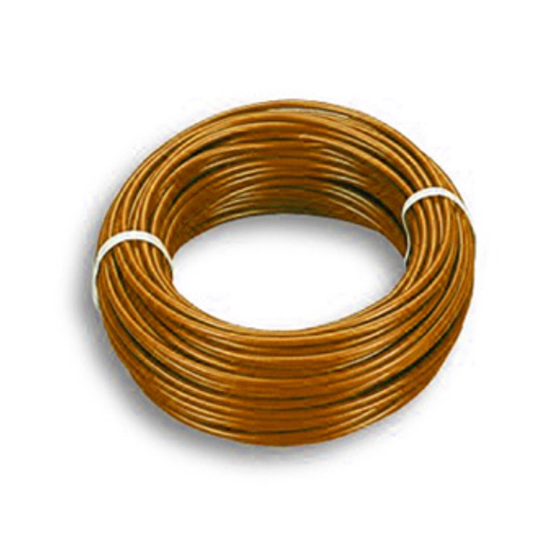 100 x CAVO ELETTRICO UNIPOL FS17 SEZ 1,5 MM MARRONE