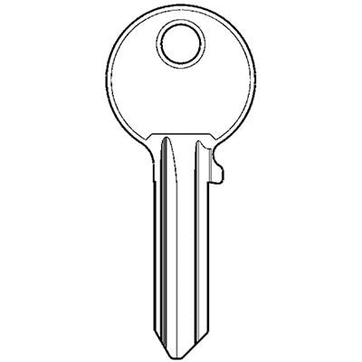 100 x CHIAVE PIATTA ISEO F5 020259 ORIGINALE